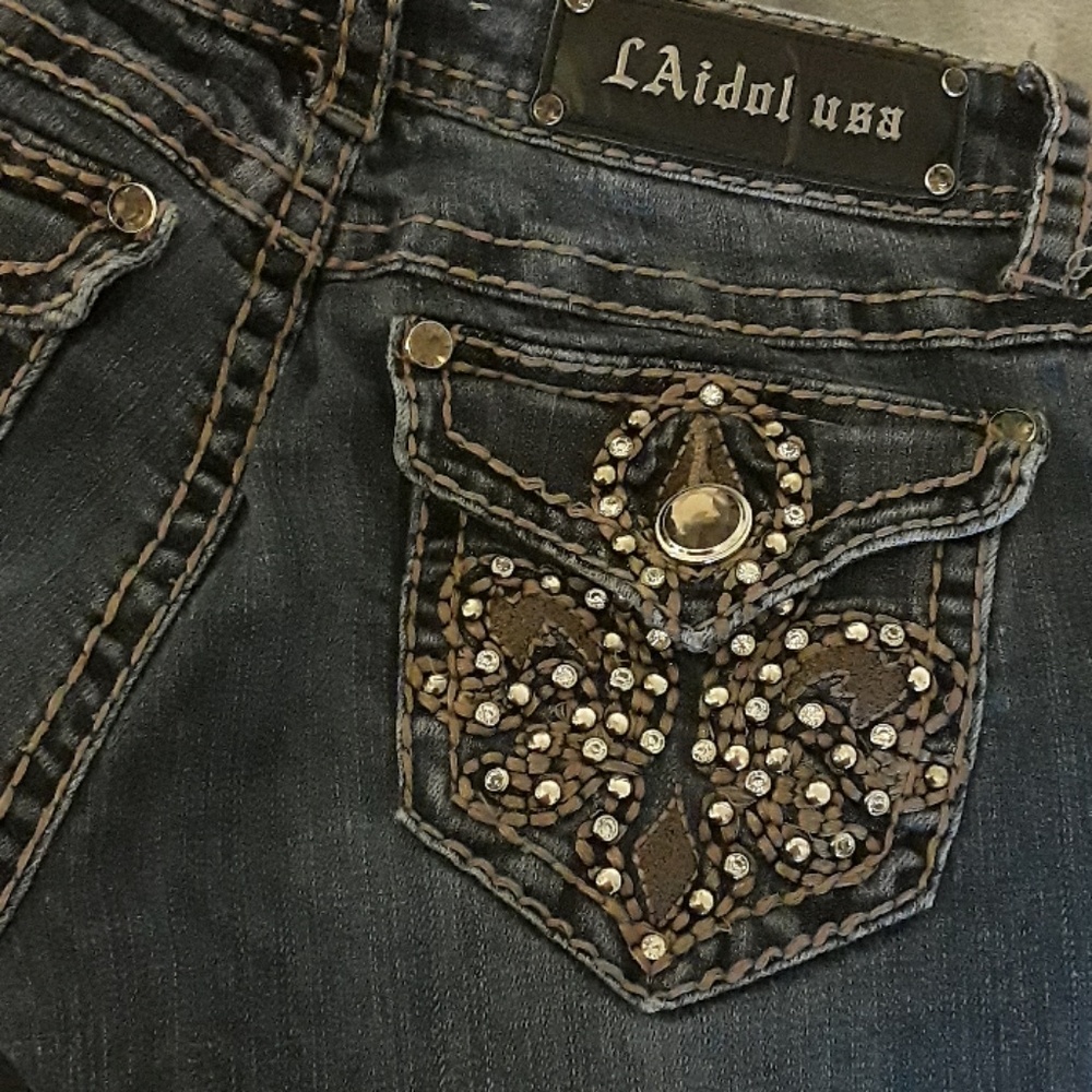 LA idol Usa skinny jeans size 7